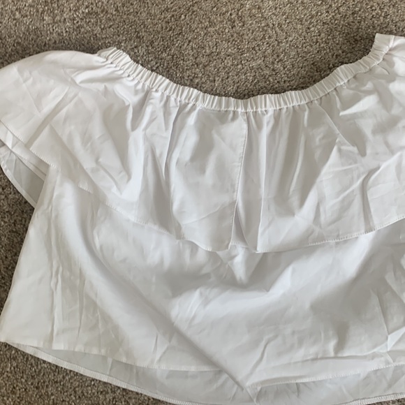 Top shop white cropped blouse - Picture 3 of 3